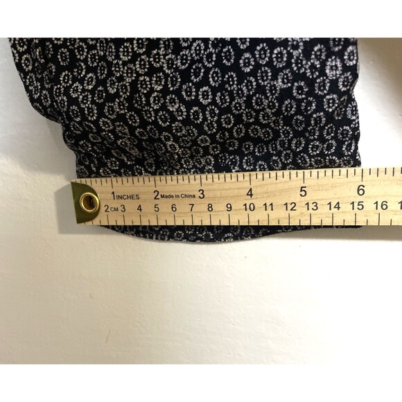 Anthropologie Ett Twa Track-Striped Joggers pants Flower Printed Black Small - Picture 8 of 11